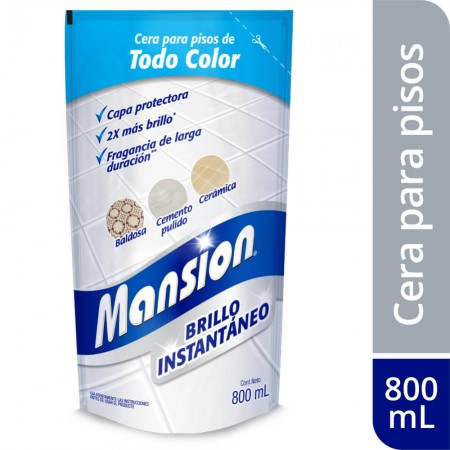 CERA MANSION BRILLO INSTANTANEO *800ML