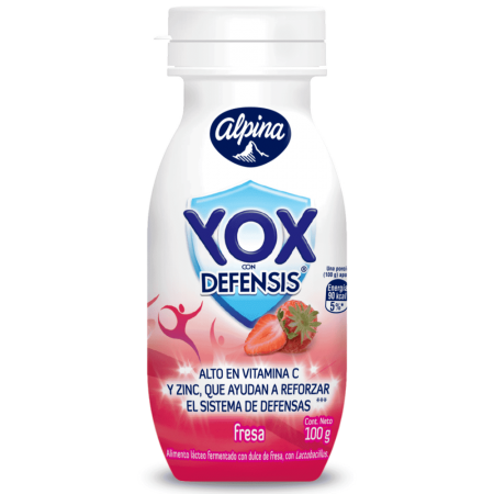YOX ALPINA X 100GR FRESA