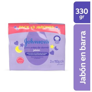 JABON DE BAÑO JHONSONS X3...