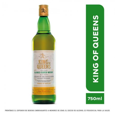 WHISKY KING OF QUEENS *750ML