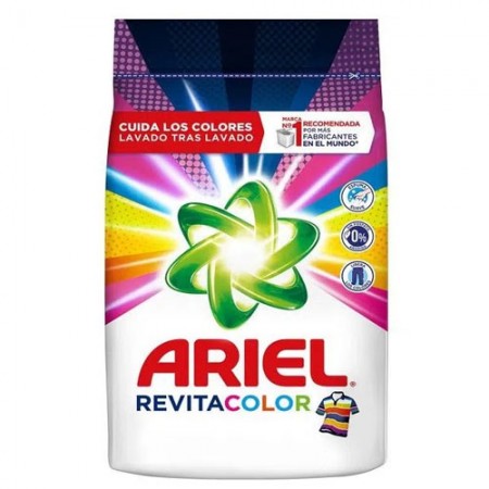 DETERGENTE EN POLVO ARIEL REVITACOLOR...