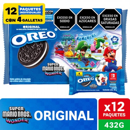 GALLETAS OREO X12UND VAINILLA