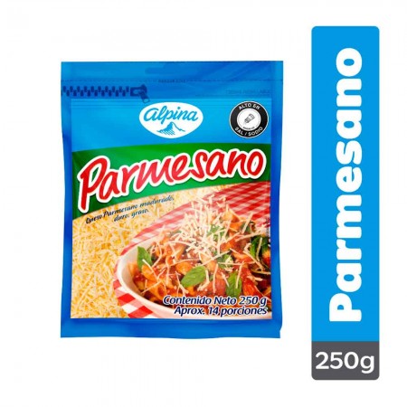 QUESO ALPINA PARMESANO *250G