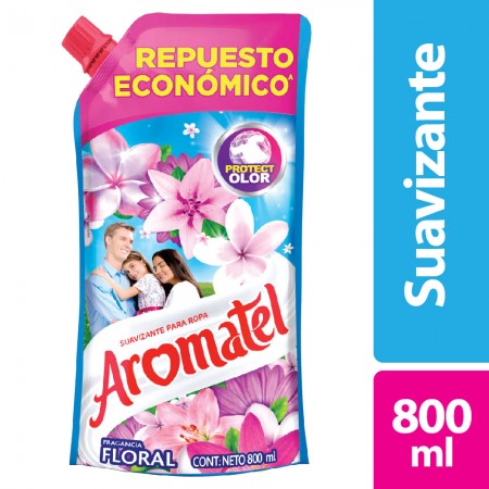 SUAVIZANTE AROMATEL FLORAL *800ML
