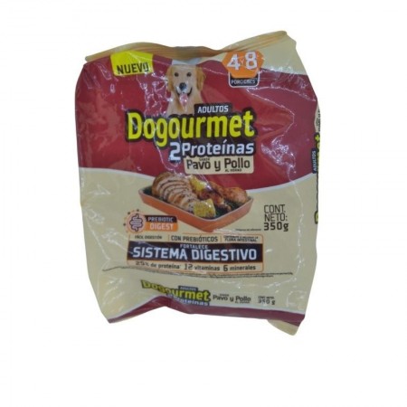 PURINA DOGOURMET ADUL PAVO Y POLLO*350G