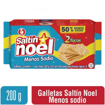 GALLETA SALTIN MENOS SODIO *2 TACOS